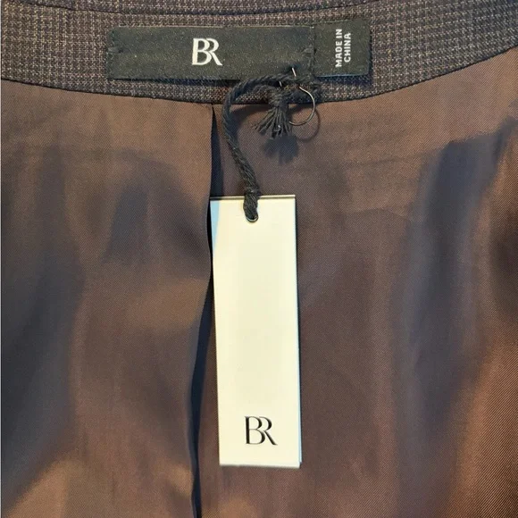 Banana Republic Rich Brown Luxury Suit 100% Wool - Picture 7 of 11